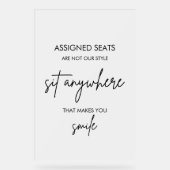 Mariage Aucun Siège Assigné, Assis N'Importe Où Fr (Recto)