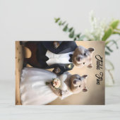 Mariage australien Wombat, carte numéro de table (Debout devant)