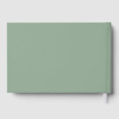 Mariage automnal citrouille verdure (Verso)