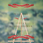 Mariage Automnal sous la Feuille Sèche Aquarelle (Neutre)