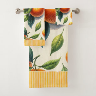 Mariage aux feuilles d'orange agrumes aquarelle