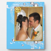 Mariage avec diamants Ajouter une plaque photo (Devant)