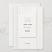 Mariage Bagues sur Coussin blanc Invitation Fête d (Dos)