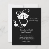 Mariage Bells Invitation Fiançailles (Devant)