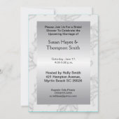 Mariage Bells Invitations de douche nuptiale (Dos)