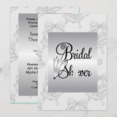 Mariage Bells Invitations de douche nuptiale (Devant / Derrière)