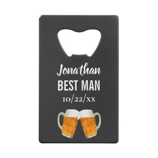 Mariage Best Man Bachelor Party Favoriser la bière (Devant)