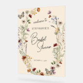 Mariage Bienvenue Fleurs Sauvages Bohème d'Automne (Angle)