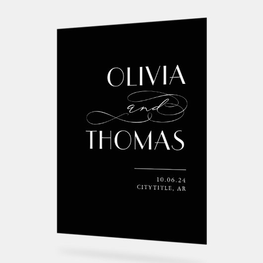 Mariage Black Modern Chic (Angle)