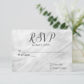 Mariage blanc Abstrait RSVP (Debout devant)