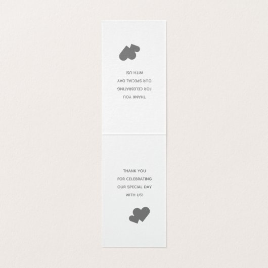 Mariage blanc Confetti multicolore Pastel (Inside Unfolded)