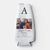 Mariage blanc Favoriser Glacière de bouteille phot (Devant)