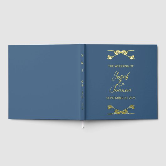 Mariage bleu de la marine (Complet)