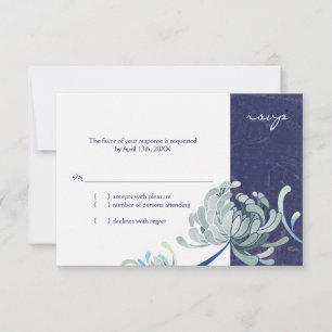 Mariage bleu et blanc de la Marine RSVP