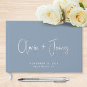 Mariage bleu foncé chic