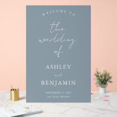 Mariage bleu foncé simple et élégant (Mariage)