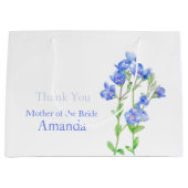 Mariage bleu mère de la mariée privilégier sac cad (Devant)