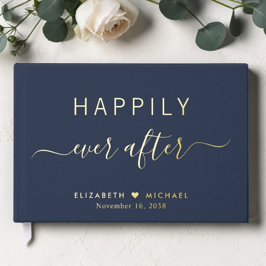 Mariage Bleu Nuit Happily Ever After