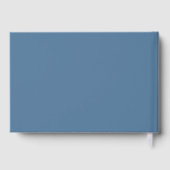 Mariage bleu nuit hiver minimaliste (Verso)