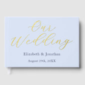 Mariage bleu opulent (Recto)