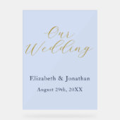 Mariage bleu opulent (Recto)