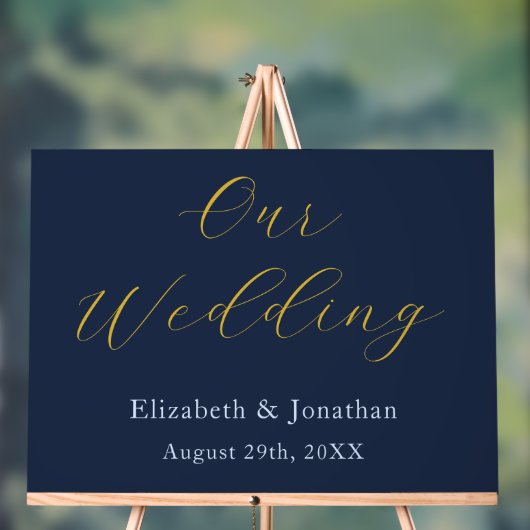 Mariage bleu opulent (Neutre)