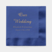 Mariage bleu opulent (Recto)
