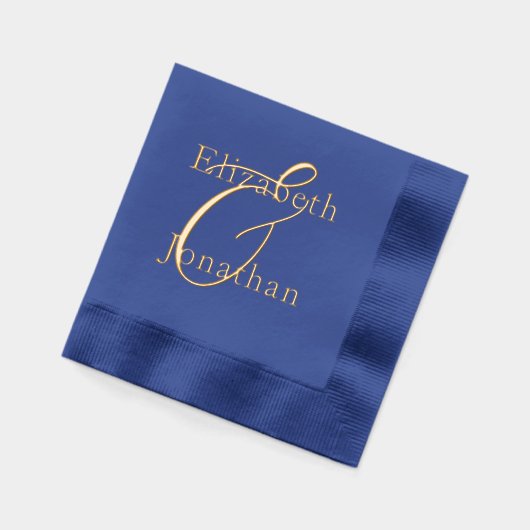 Mariage bleu opulent (Gauche)