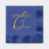 Mariage bleu opulent (Recto)