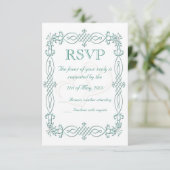 Mariage bleu RSVP (Debout devant)