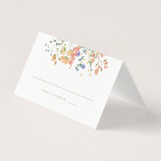 Mariage Bohème de Fleur Sauvage d'Été (Front)