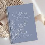 Mariage Boho de fleurs de périwinkle<br><div class="desc">Wedding planner de fleurs à périvent. Les articles correspondants pour compléter votre collection d'événements sont disponibles dans notre boutique Zazzle!</div>