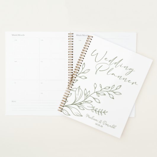 Mariage Boho Fleurs de Sage (Devant avec enveloppe)