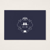 Mariage Boho Swirls (couleur Arrière - plan modifi (Dos)