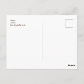 Mariage Bokeh Merci note Carte postale (Dos)