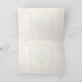 Mariage Botanica Merci Note - Aqua Blue (Intérieur)