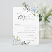 Mariage Botanique Bleu Tendre avec RSVP Choix de R (Debout devant)