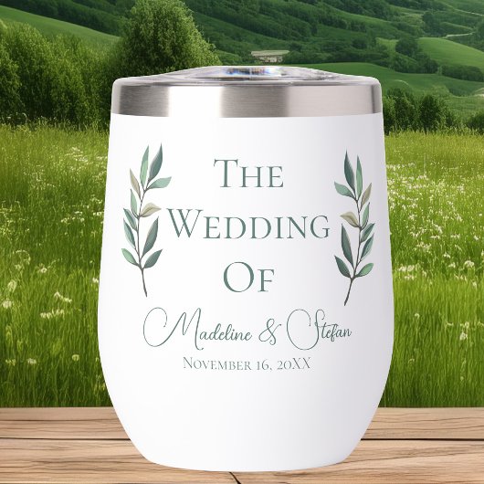 Mariage botanique chic sur mesure Eucalyptus Feuil