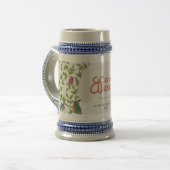 Mariage botanique Mug personnalisé - Mariée person (Devant gauche)