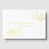 Mariage botanique or blanc  (Recto)