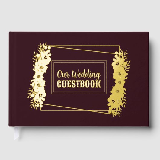 Mariage Bourgogne et Gold Foil (Recto)