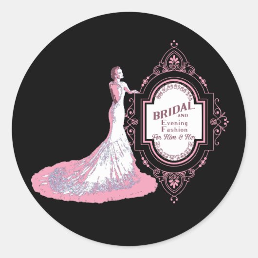 MARIAGE BOUTIQUE - Autocollant (Devant)