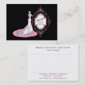 MARIAGE BOUTIQUE ~ CARTE DE VISITE (Devant / Derrière)