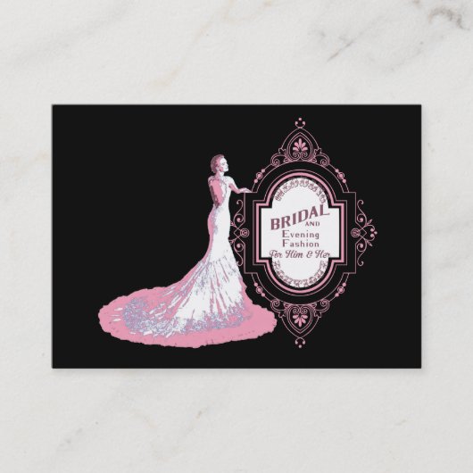 MARIAGE BOUTIQUE ~ CARTE DE VISITE (Devant)
