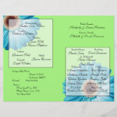 Mariage Bright Blue Daisy Programme (Dos)