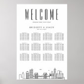 Mariage Brooklyn | 12 Tableau des sièges (Devant)