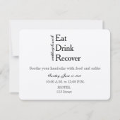 Mariage Brunch Invitation (Devant)