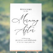 Mariage Brunch Le Matin Après L'Affiche de bienven (Neutre)