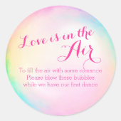 Mariage Bubbles Bottes étiquette (Devant)