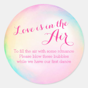 Mariage Bubbles Bottes étiquette